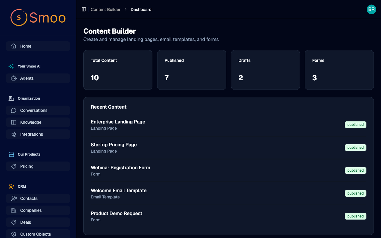 Content Builder Editor